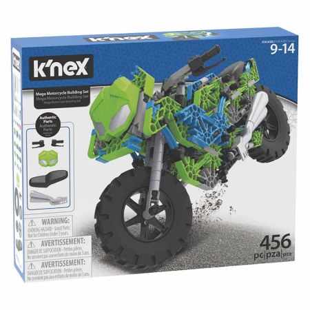 Knex mega moto 456 piezas