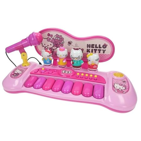 Órgano com figuras y melodias Hello Kitty