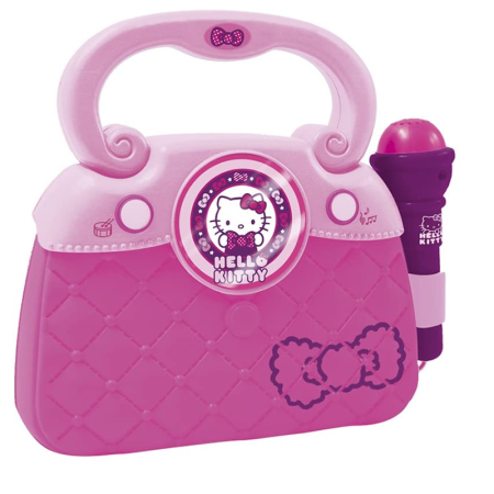 Bolso micro, luces, ritmos conex MP3 Hello Kitty