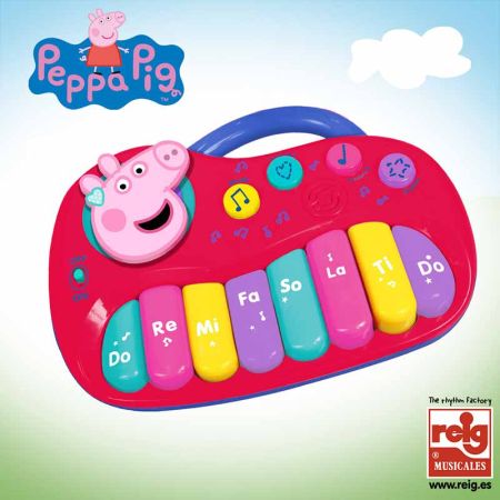 Órgano electrónico Peppa Pig 8 teclas
