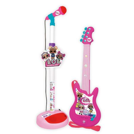Micro y guitarra LOL