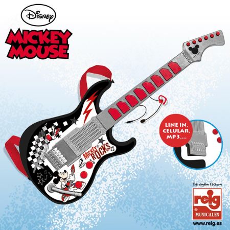 Guitarra con micro Mickey