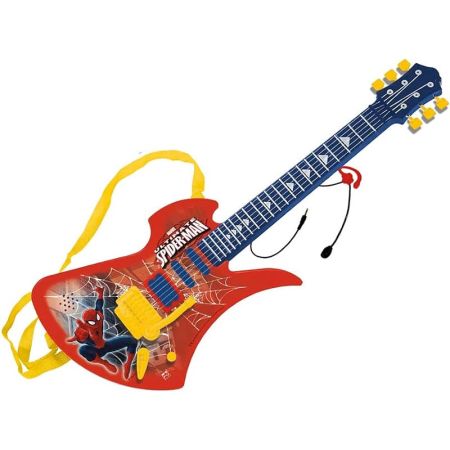 Guitarra electrónica Spiderman