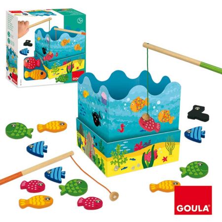 Juego de pesca magnético