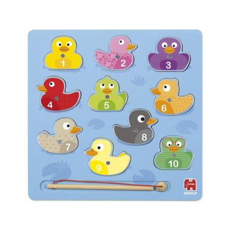 Juego de pesca de patos magnético