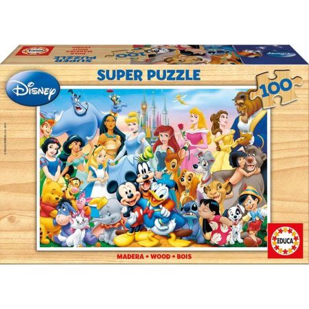 Educa puzzle 100 el maravilloso mundo de Disney