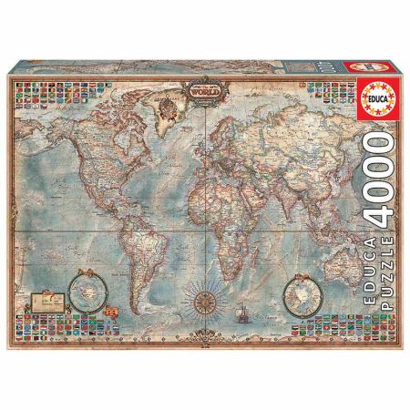 4000 El Mundo, mapa político