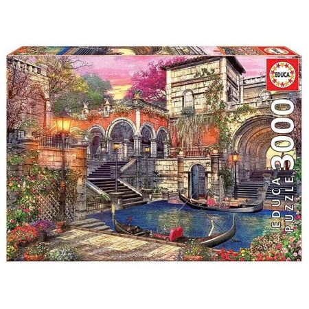 Educa puzzle 3000 romance en Venecia