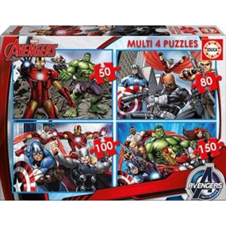 Educa puzzle multi Avengers 50-80-100-150