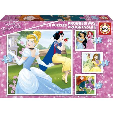 Educa puzzle Progresivo Disney princess