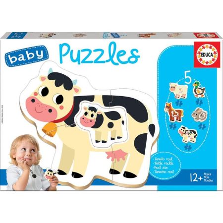 Baby Puzzle Animales Granja