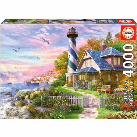 Educa puzzle 4000 faro en Rock Bay