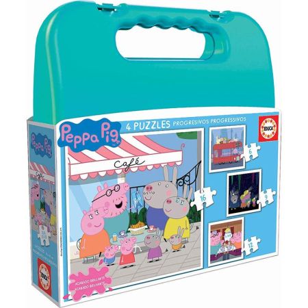 Educa Puzzle Maleta Progresiva Peppa Pig