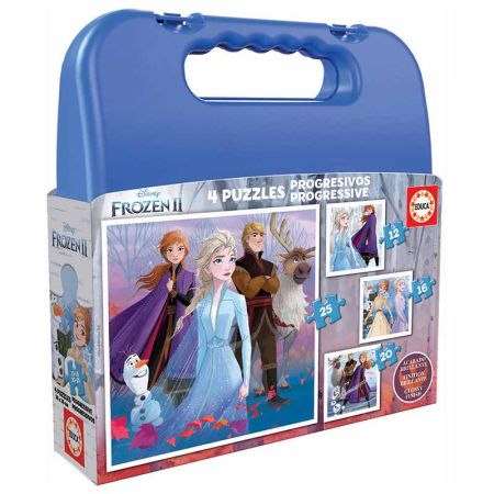 Educa puzzle maleta progresivo Frozen II
