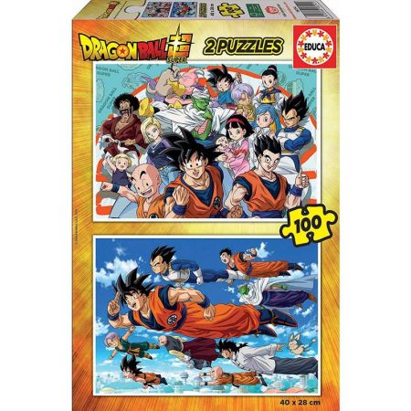 Educa Puzzle 2x100 Dragon Ball