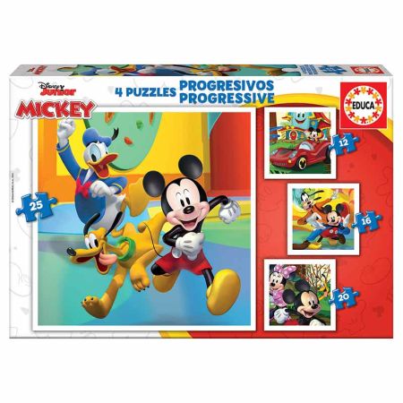 Educa Progresivos Mickey & Friends 12-16-20-25