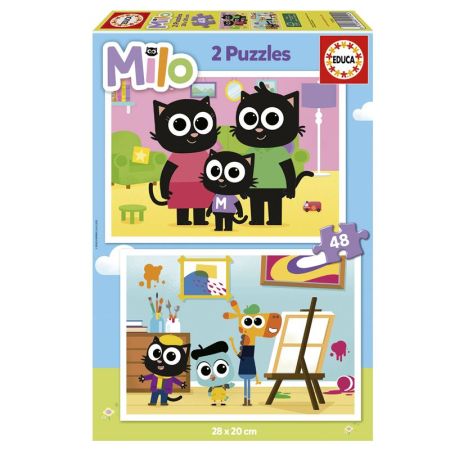 Educa puzzle 2x48 Milo