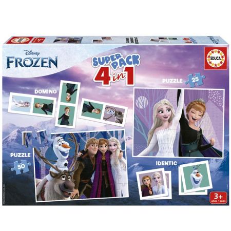 Educa superpack 4 in 1 juegos Frozen