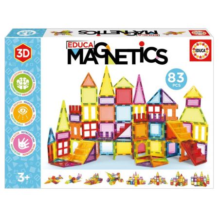 Educa juego construcción magnetico 83 piezas