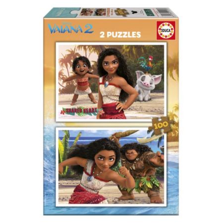 Educa puzzle 2X100 Vaiana 2