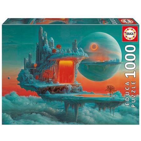 Educa puzzle 1000 Planeta de fuego y hielo