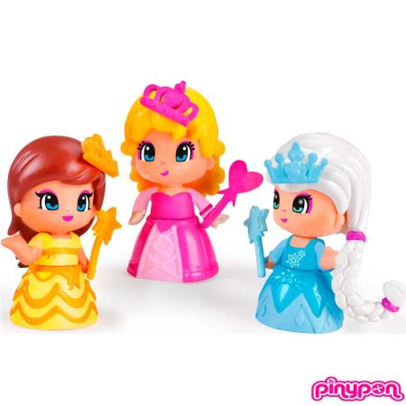 Pinypon pack 3 princesas