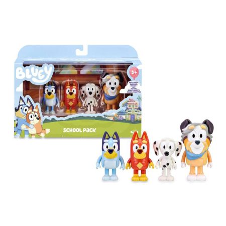 Bluey Pack 4 Figuras