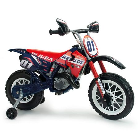 Moto cross Repsol 6V plomo