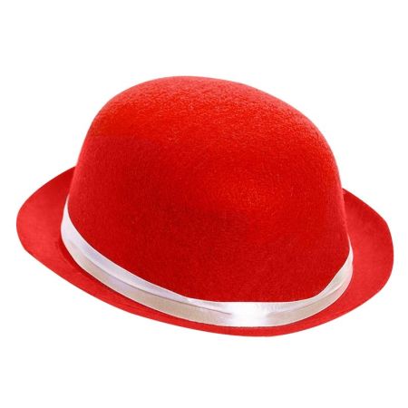 Sombrero Bombin Rojo