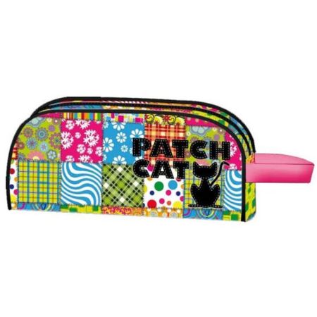 Estuche Neceser Patch Cat Dark