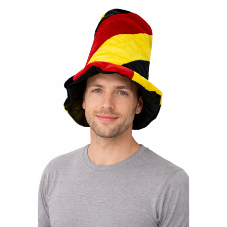 Sombrero Fantasy Rojo, amarillo y negro