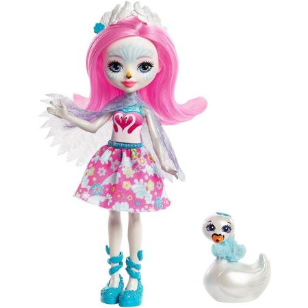 Muñeca Enchantimals Saffi Swan