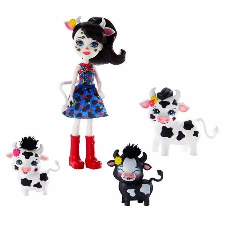 Muñeca Enchantimals Cambrie y Vaca Ricotta