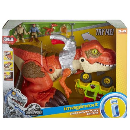 Fisher Price  Dinosaurio Mega mandíbula T.rex