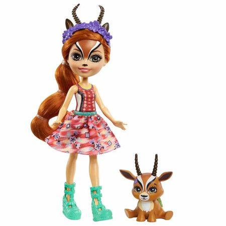 Muñeca Enchantimals Gabriela Gazelle y Racer
