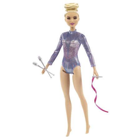 Muñeca Barbie quiero ser gimnasta rítmica