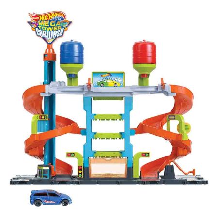 Hot Wheels City Mega torre lavado de coches