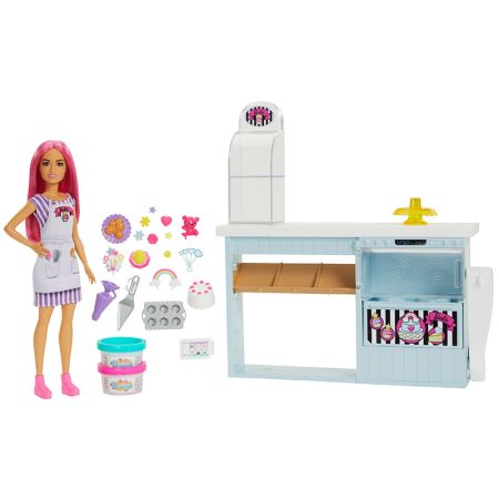 Muñeca Barbie y su pastelería