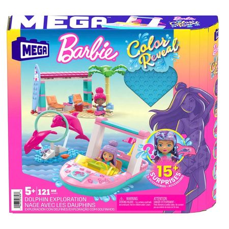 Mega Bloks Construcción  Barbie aventura delfines