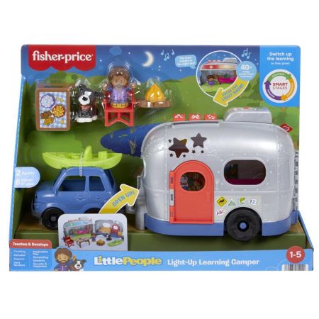 Fisher Price Little People coche con caravana