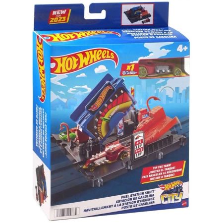 Hot Wheels city eco gas and go PS