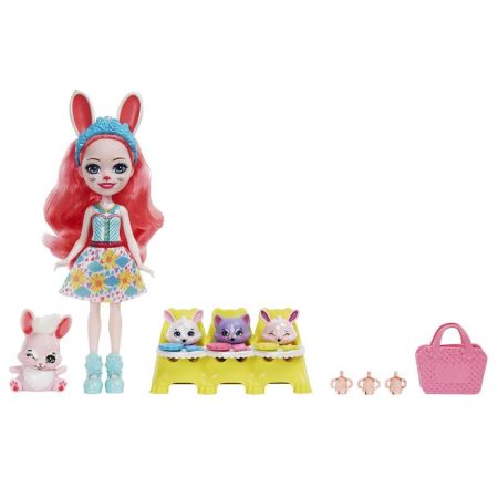 Muñeca Enchantimals Baby Bffs Bree Bunny