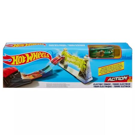 Hot Wheels lanzador Classic stunt Torre eléctrica