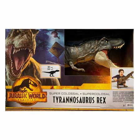 Jurassic World T-Rex Super Colosal Dinosaurio