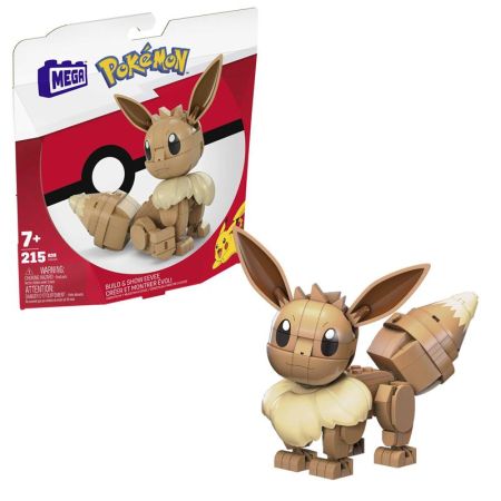 Mega Bloks Pokémon construye y muestra Eeve