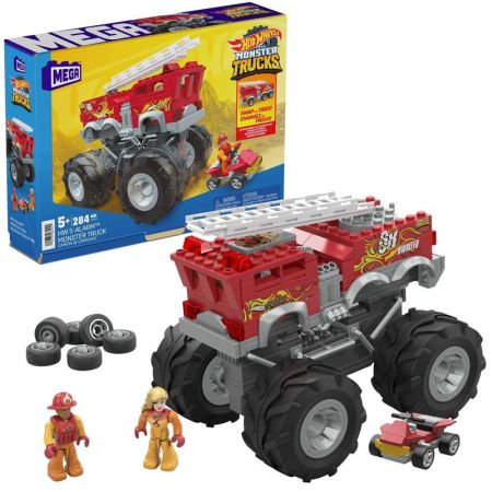 Hot Wheels conjunto construccion Monster Truck
