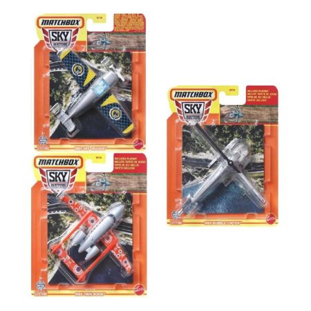 Matchbox Avión con alfombra de juego