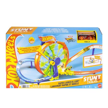 Hot Wheels Reto turbina pista para coches