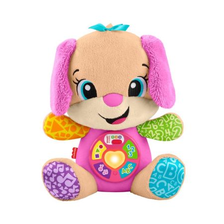 Fisher Price Ríe y aprende peluche perrita