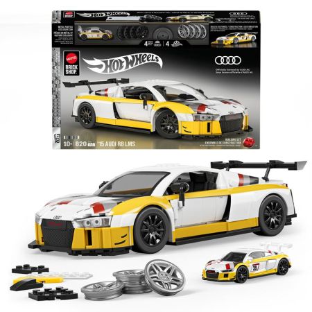 Hot Wheels Brick Shop Elite Audi R8 LMS